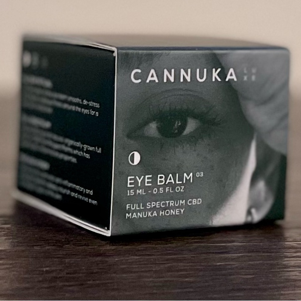 CANNUKA Full Spectrum Eye Balm *Brand New in Box*